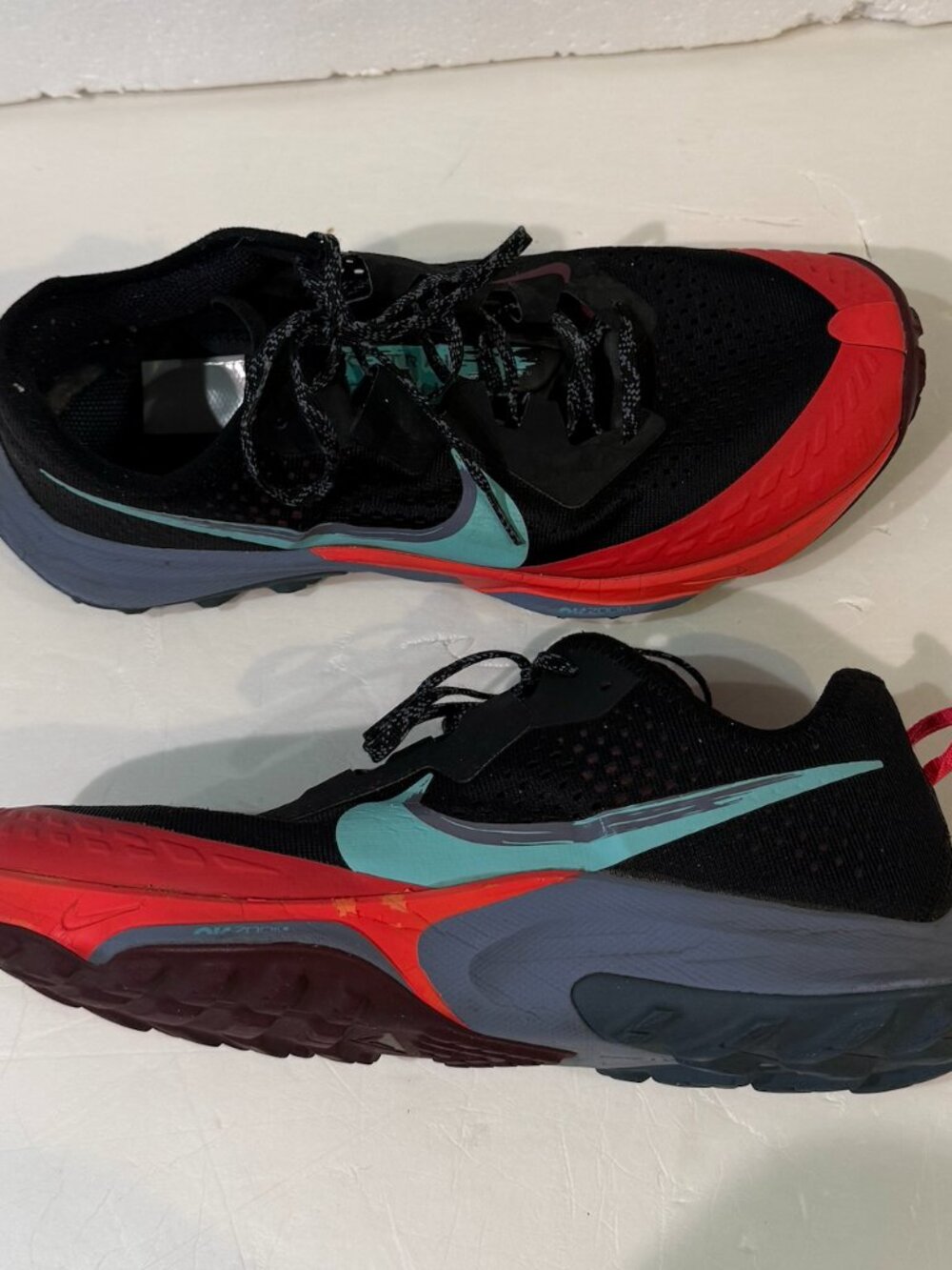 Nike Air Zoom Terra Kiger 7 “Black Dynamic Turquoise” Men Size 10.5 (CW6062-004)